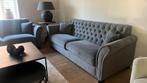 Urban sofa velvet grijs bankstellen 2 stuks, Ophalen, Gebruikt, Stof