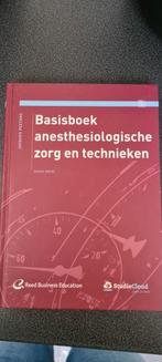 Basisboek anesthesiologische zorg - 6e druk, Boeken, Studieboeken en Cursussen, Zo goed als nieuw, Jacques Peeters, Beta, HBO