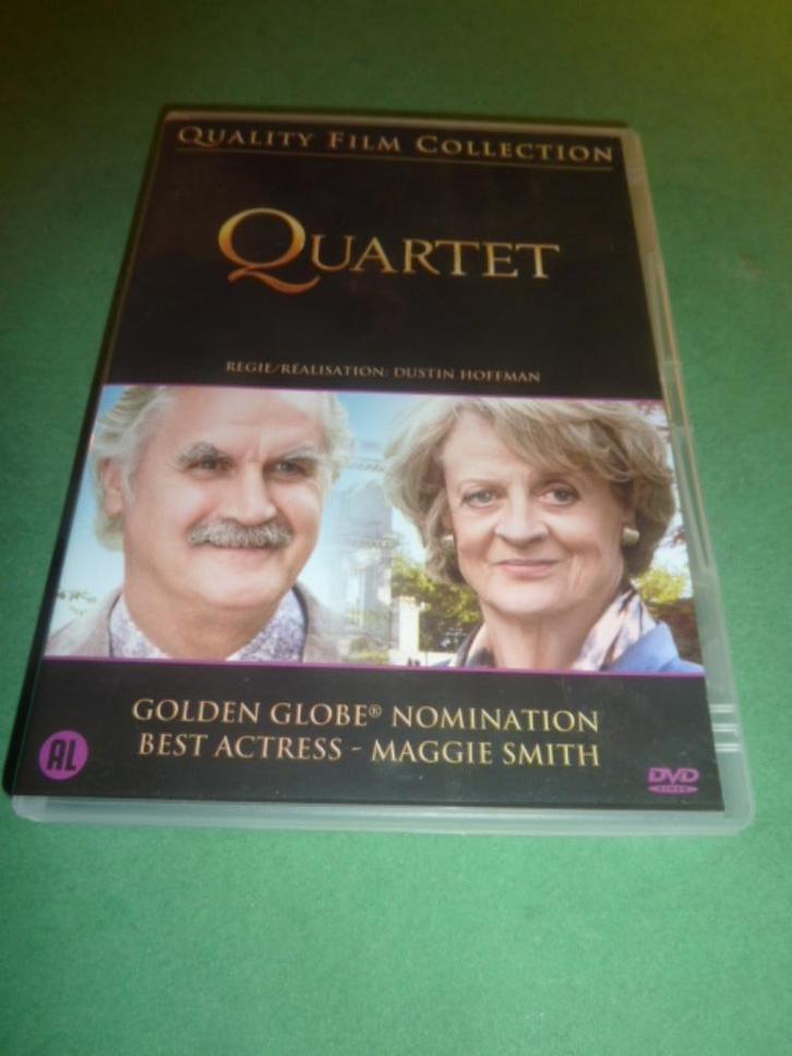 Quartet   Dustin Hoffman   Dvd, Cd's en Dvd's, Dvd's | Filmhuis, Zo goed als nieuw, Overige gebieden, Alle leeftijden, Verzenden