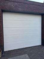 Sectionaaldeur garage  te koop tegen eab., Doe-het-zelf en Verbouw, Ophalen, Kunststof, Garagedeur, Zo goed als nieuw
