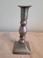 Vintage Tinnen Kandelaar, Ophalen of Verzenden, Koper of Brons