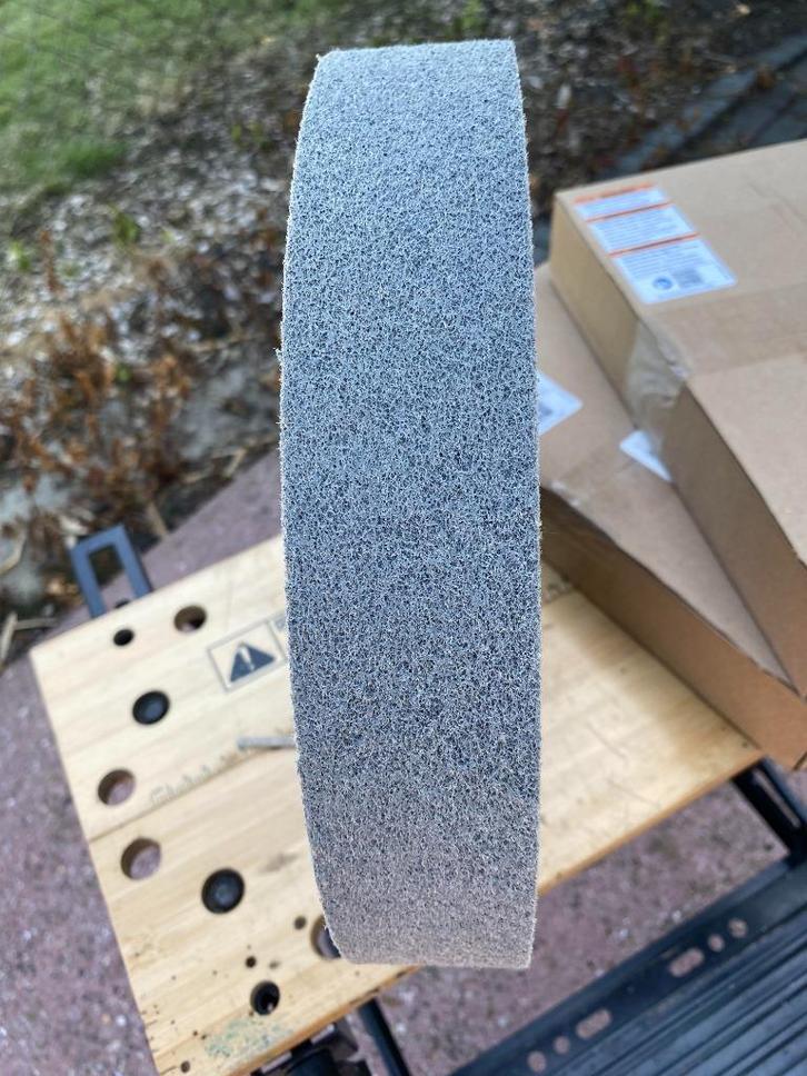 Scotch Brite 3M afbraam borstel 305 x 50 mm, Doe-het-zelf en Verbouw, Gereedschap | Slijpmachines, Nieuw, Overige typen, 1000 watt of meer