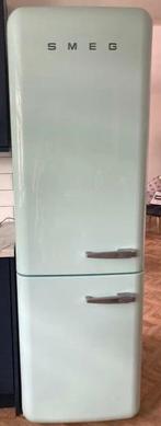 Smeg koelkast fab32 mintgroen, Witgoed en Apparatuur, Koelkasten en IJskasten, Ophalen, 200 liter of meer, 160 cm of meer, Zo goed als nieuw