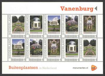 Postzegels Buitenplaatsen in Nederland: Vanenburg beschikbaar voor biedingen