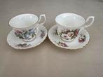 Royal Albert Theekopjes en Schotels - Set van 2, Ophalen of Verzenden