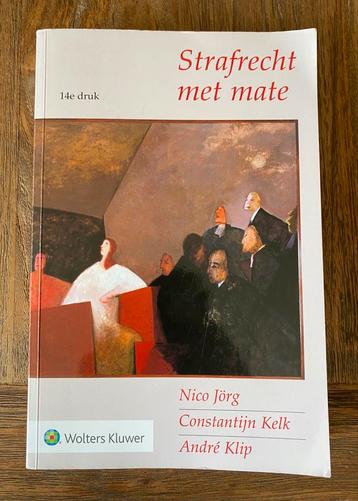 Strafrecht met mate, 14e druk beschikbaar voor biedingen
