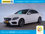 Mercedes-Benz C-Klasse 180 AMG Line Aut. [ Panorama Leder LE, 65 €/maand, 1325 kg, Wit, Bedrijf