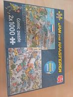 Jan van Haasteren Comic Puzzel 2x1000 - Verkeerschaos, Kinderen en Baby's, Speelgoed | Kinderpuzzels, Ophalen of Verzenden, Meer dan 50 stukjes