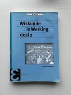 Wiskunde in Werking deel 2 - BFW, Beta, M. de Gee, Ophalen of Verzenden, Zo goed als nieuw