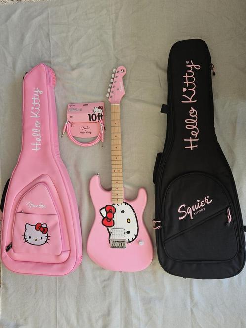 Fender Hello Kitty (Set), Muziek en Instrumenten, Snaarinstrumenten | Gitaren | Elektrisch, Ophalen of Verzenden