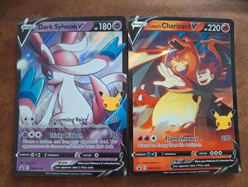 Pokemon Celebrations Dark Sylveon V & Lance's Charizard V beschikbaar voor biedingen