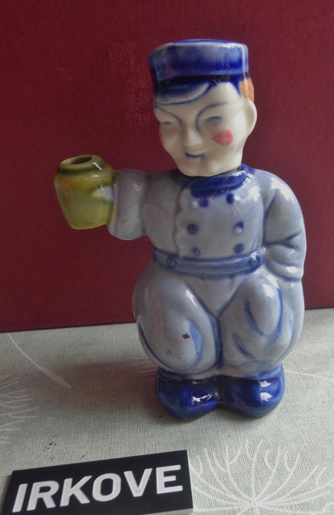 BORREL BOERTJES * TWEE STUKS * 13 en 19 CM *, Verzamelen, Glas en Borrelglaasjes, Zo goed als nieuw, Overige typen, Verzenden