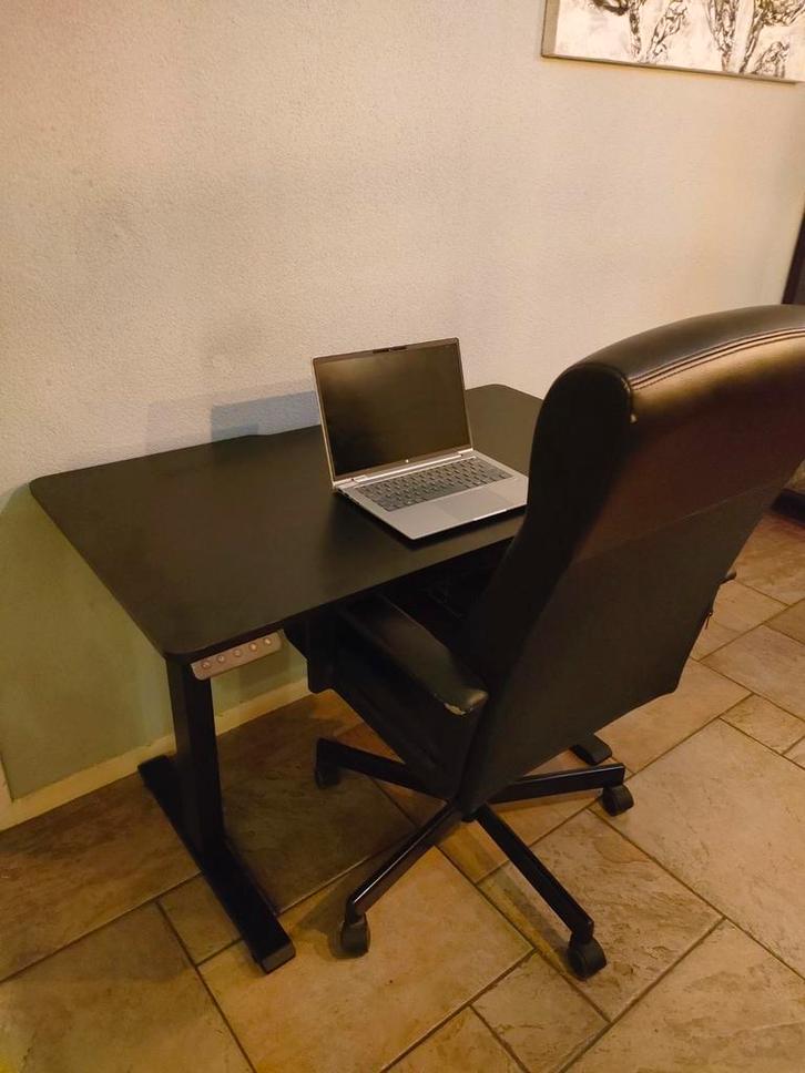 Zit sta bureau. Elektrisch hoog laag bureau, Huis en Inrichting, Bureaus, Zo goed als nieuw, Elektrisch, Ophalen