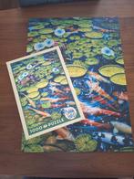 Cobble Hill puzzel - koi pond (1000 stukjes), Ophalen of Verzenden, 500 t/m 1500 stukjes, Zo goed als nieuw, Legpuzzel