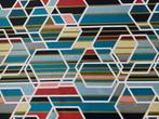 Maharam Agency 002 by Sarah Morris; bijzondere meubelstof, Hobby en Vrije tijd, Stoffen en Lappen, Overige materialen, Overige kleuren