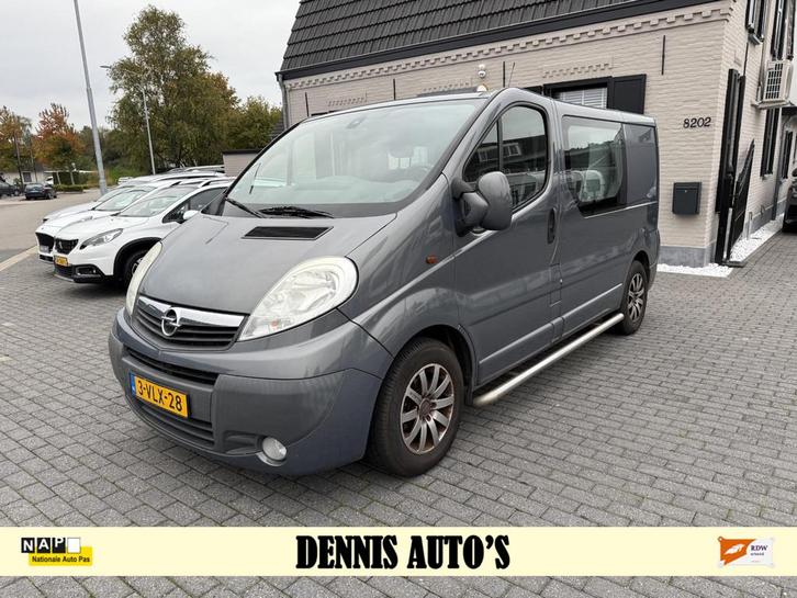 Opel Vivaro 2.5 CDTI L1H1 DC Automaat, Auto's, Bestelauto's, Bedrijf, Te koop, ABS, Airconditioning, Alarm, Boordcomputer, Centrale vergrendeling