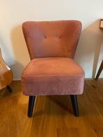 Roze fauteuil, Huis en Inrichting, Fauteuils, Ophalen, Zo goed als nieuw, Minder dan 75 cm, Stof
