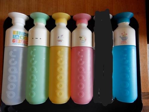 5x dopper met naam, waterfles div kleuren, Sport en Fitness, Bidons, Gebruikt, Verzenden