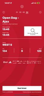 Ajax opendag, Maat XL, Ophalen of Verzenden, Nieuw
