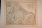 Twee kaarten uit Stielers handatlas, Antiek en Kunst, Kunst | Etsen en Gravures, Verzenden