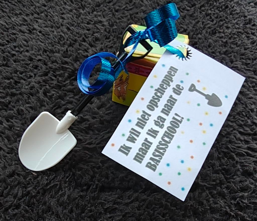 Super leuke traktatie " Ik wil niet OPSCHEPPEN",basisschool!, Ophalen of Verzenden, Nieuw