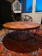 Riviera Maison Salontafel, Huis en Inrichting, Tafels | Salontafels, Gebruikt, Rond, Ophalen of Verzenden, Landelijk