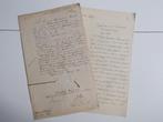 Pruisen, Documenten Met Droogzegel En Stempels 1875 En 1902., Ophalen, Overige typen