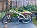 Stoere 20 inch Loekie Kinderfiets – wit/rood, Fietsen en Brommers, Ophalen, Gebruikt, 20 inch of meer, Loekie