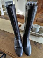 Goede leren laarsen., Hoge laarzen, Zwart, Ophalen of Verzenden, Zo goed als nieuw