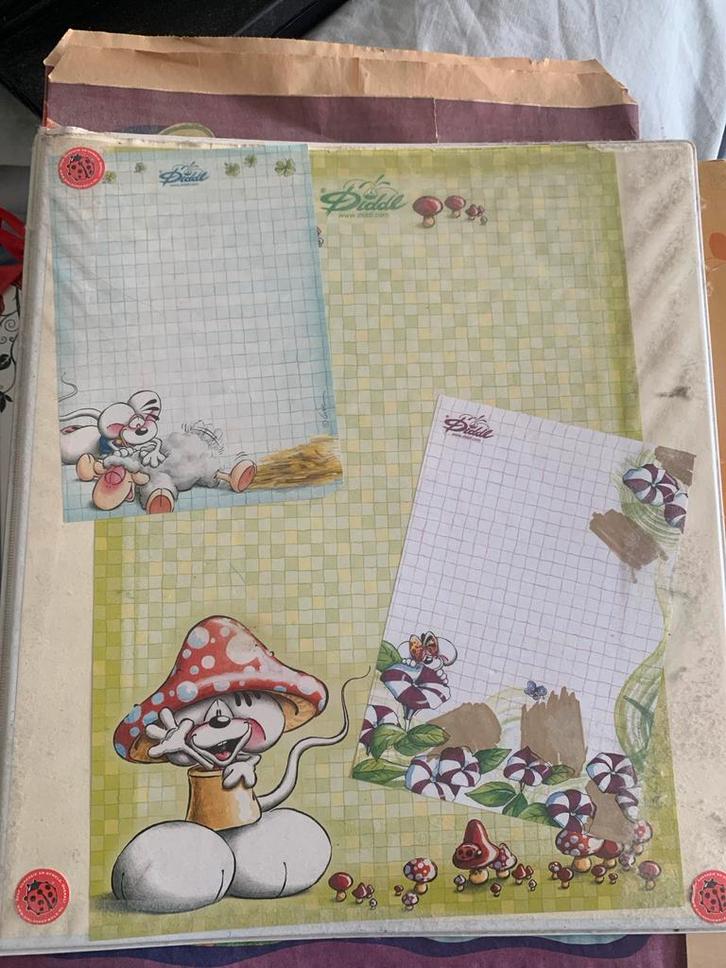 Map vol Diddle, Verzamelen, Diddl, Ophalen of Verzenden