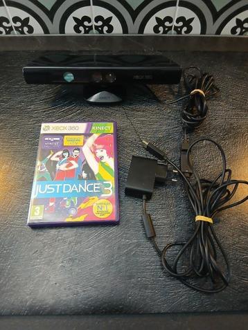 Xbox 360 Kinect camera met Just Dance 3 game beschikbaar voor biedingen