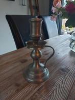 Te koop kandelaar van tin, Antiek en Kunst, Antiek | Tin, Ophalen of Verzenden