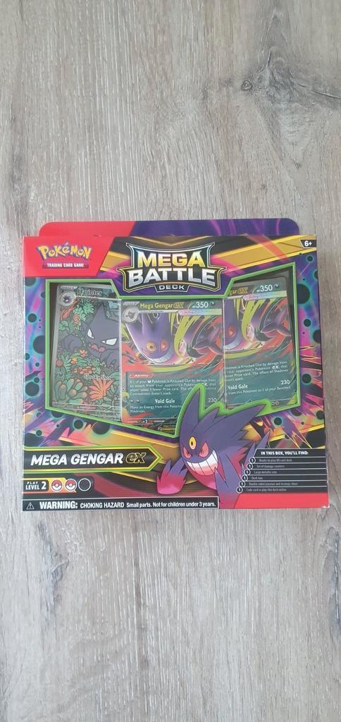 Pokémon Mega Gengar EX Mega Battle Deck!, Hobby en Vrije tijd, Verzamelkaartspellen | Pokémon, Nieuw, Speeldeck, Foil, Ophalen of Verzenden