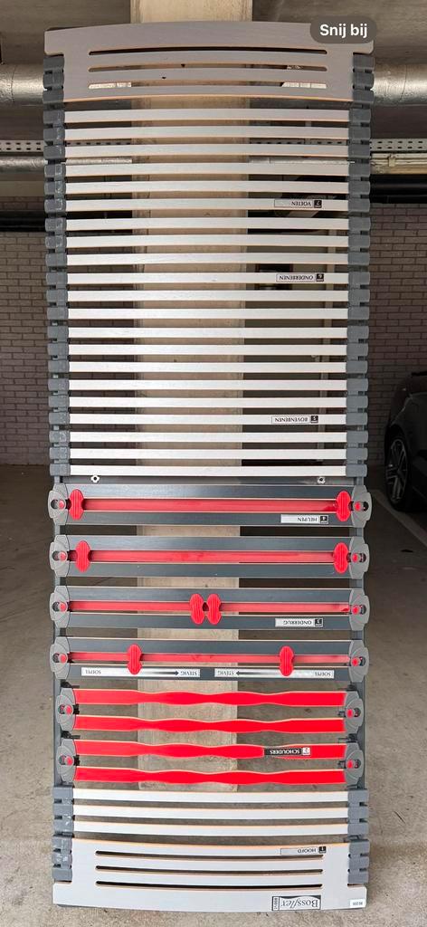 Twee lattenbodems/ bedbodems. 220x80 cm. VANAF 20 euro., Huis en Inrichting, Slaapkamer | Matrassen en Bedbodems, Gebruikt, Bedbodem
