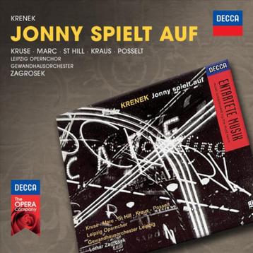 KRENEK Jonny spielt auf 2 - CD KRUSE ZAGROSEK DECCA ZGAN beschikbaar voor biedingen
