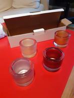 waxinelicht houders, Overige materialen, Grijs, Nieuw, Ophalen of Verzenden