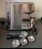 Sage the Bambino staal, Witgoed en Apparatuur, Koffiezetapparaten, Ophalen, Gebruikt, Espresso apparaat, Gemalen koffie