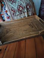 Opklapbaar tafel uit Lombok, Huis en Inrichting, Tafels | Bijzettafels, Rechthoekig, Zo goed als nieuw, Ophalen