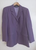 Gina Donna Collezione paars linnen jasje, maat 42, Oosterveldweg 15, 7274 DZ, Verzenden, Paars, Maat 42/44 (L)