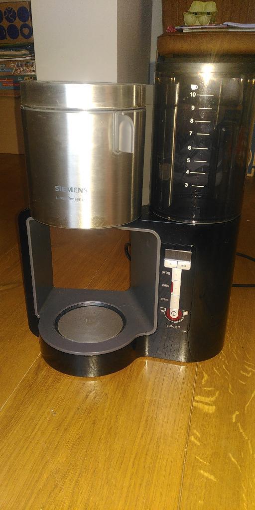 koffiezetapparaat Siemens Sensor for senses, Witgoed en Apparatuur, Koffiezetapparaten, Gebruikt, Gemalen koffie, Koffiemachine
