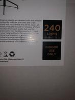 Kerstboom met verlichting, kerstballen en projector, Ophalen, Gebruikt