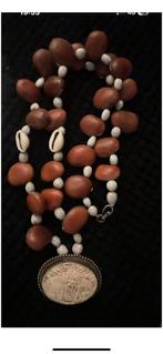 Afrikaanse ketting, Sieraden, Tassen en Uiterlijk, Kettingen, Verzenden, Overige materialen