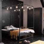 VTWonen Bunk Hemelbed - Metaal - Zwart - 120x200, Ophalen, Gebruikt, Zwart, Twijfelaar
