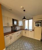 Beige Brugman keuken met elektrische kookplaat, Ophalen, Gebruikt, Overige typen, Hout