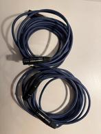 Wireworld Luna 8 XLR kabels - paar, Ophalen of Verzenden, Zo goed als nieuw, Minder dan 2 meter, Interlink-kabel