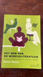 Pieter Steinz - Het web van de wereldliteratuur, Ophalen of Verzenden, Zo goed als nieuw, Pieter Steinz