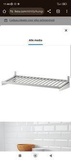 KUNGSFORS Plank, roestvrij staal, 60 cm, Minder dan 50 cm, Ophalen of Verzenden, Zo goed als nieuw, Minder dan 25 cm