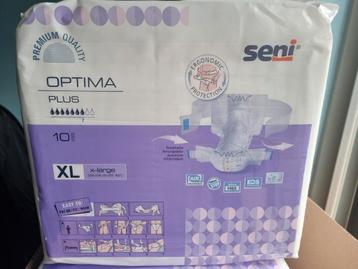 Incontinentiemateriaal/luiers Seni Optima plus XL beschikbaar voor biedingen
