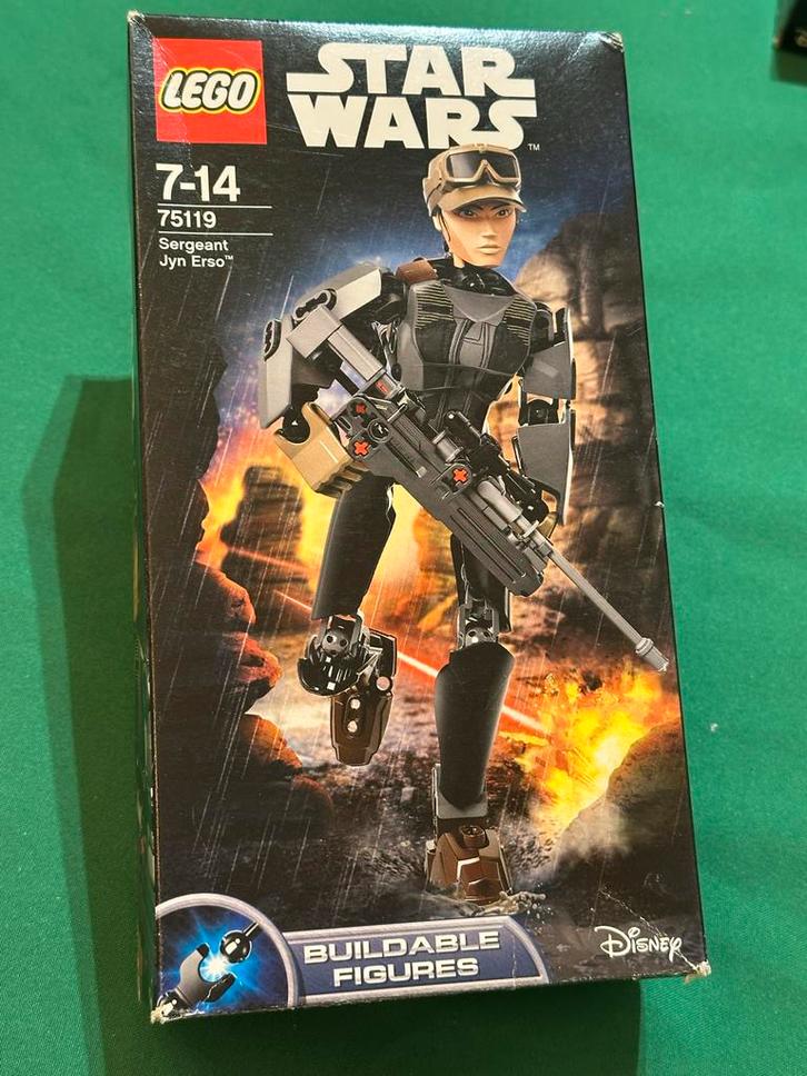 Lego Star Wars 75119 Sergeant Jyn Erso, Kinderen en Baby's, Speelgoed | Duplo en Lego, Zo goed als nieuw, Lego, Complete set, Ophalen of Verzenden