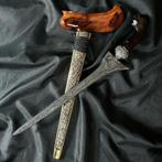 Antieke Keris Jalak Tilam Sari Wahyu Tumurun Wengkon KNN02, Verzenden